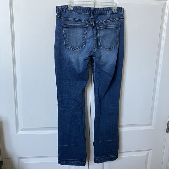 Gap Jeans Womens 29 Long & Lean Upcycled Patchwork Handmade Denim - Picture 2 of 10